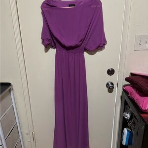 Elegant Purple Women's Dress